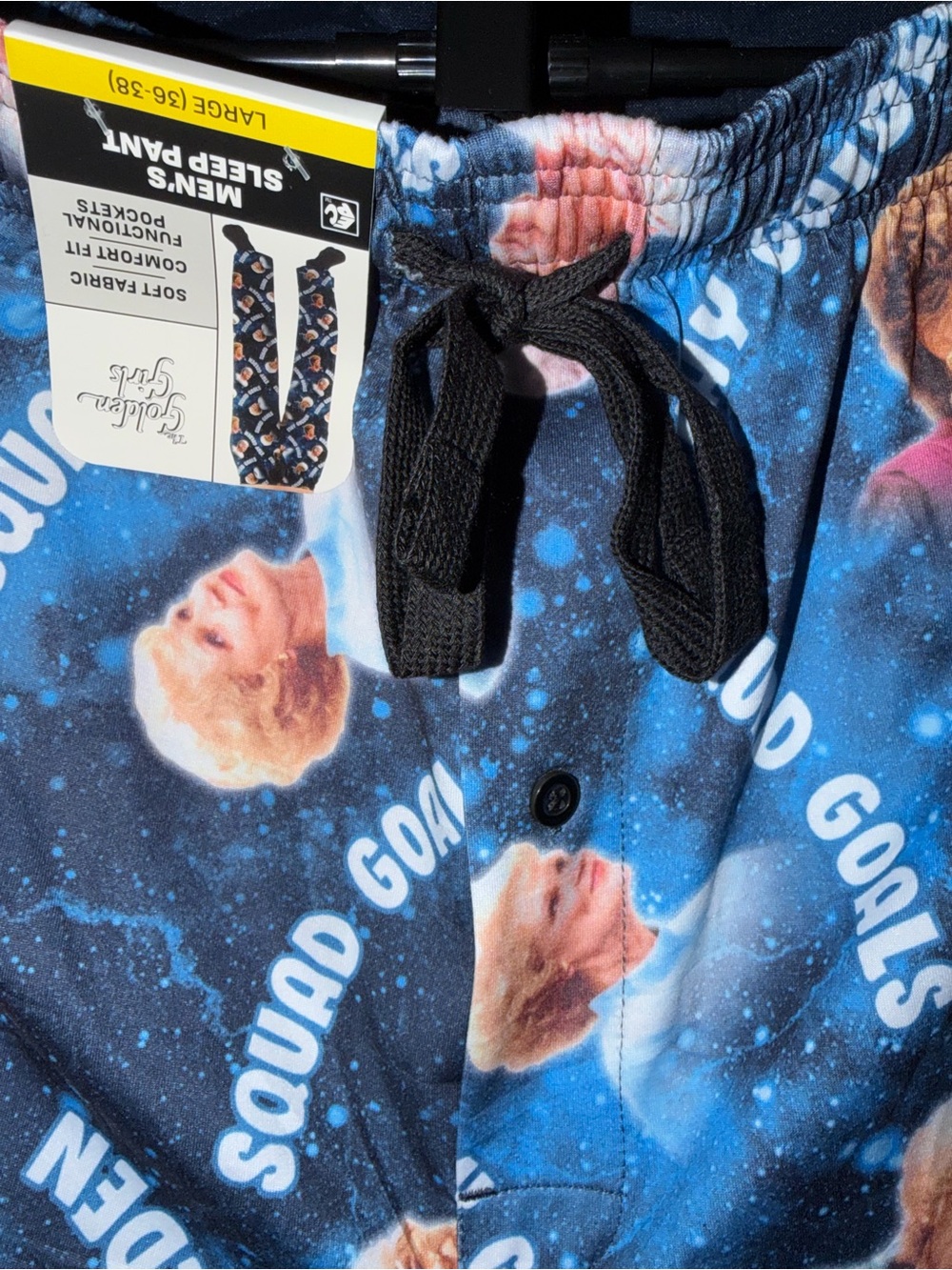 The Golden Girls “Squad Goals / Stay Golden” Sleep Lounge Pants – Size Large - Picture 2 of 5